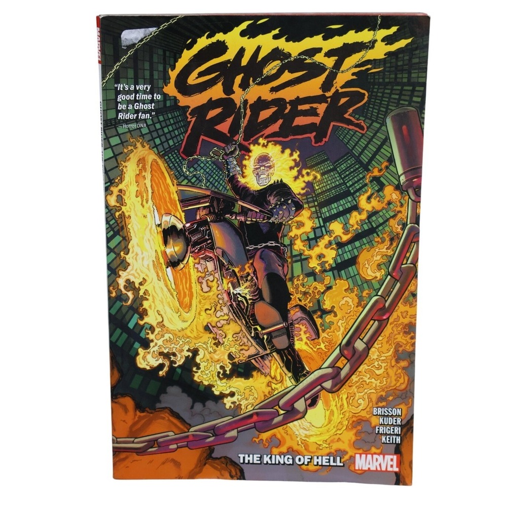 Ghost Rider The King Of Hell Marvel Comics Graphic Novel Trade Paperback TPB